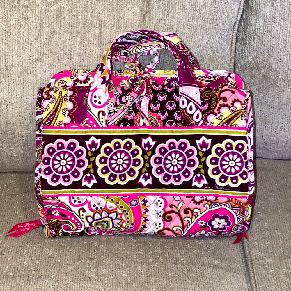 Vera Bradley makeup case or hygiene carrier brand new never been used